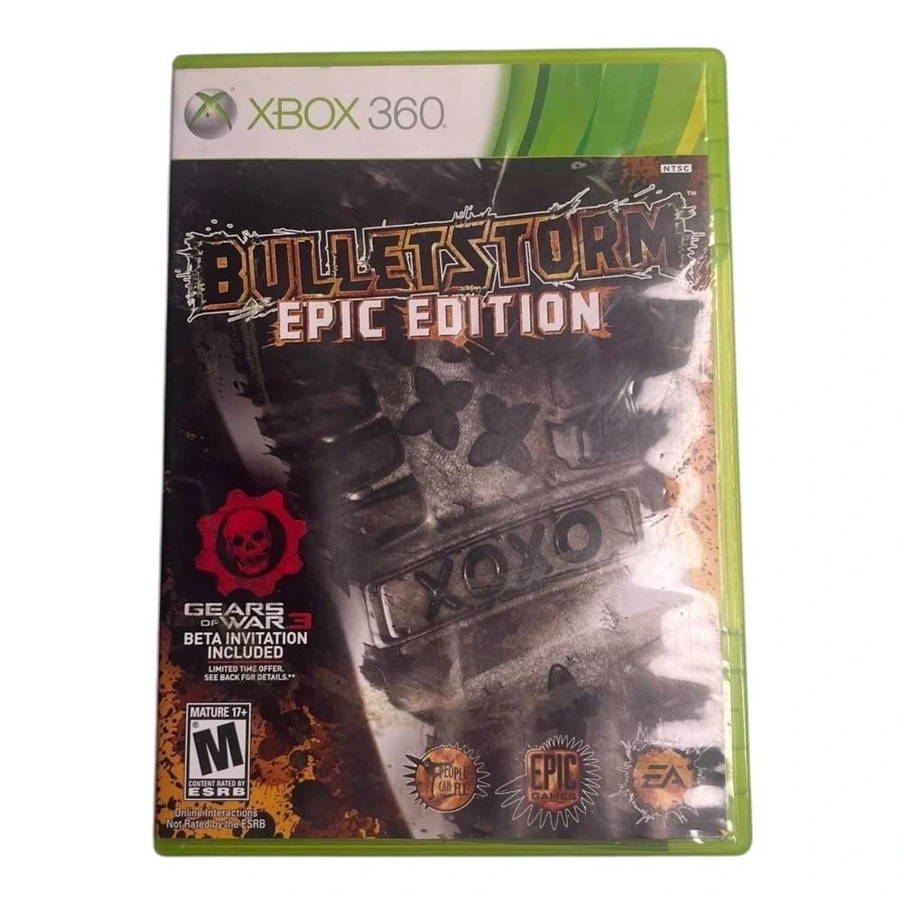 Xbox 360 Bulletstorm Red Faction COD Assassins Medal of Honor Video Bundle Lot 6